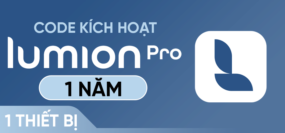 Lumion Pro Edu 1 năm 1 thiết bị - Code kích hoạt